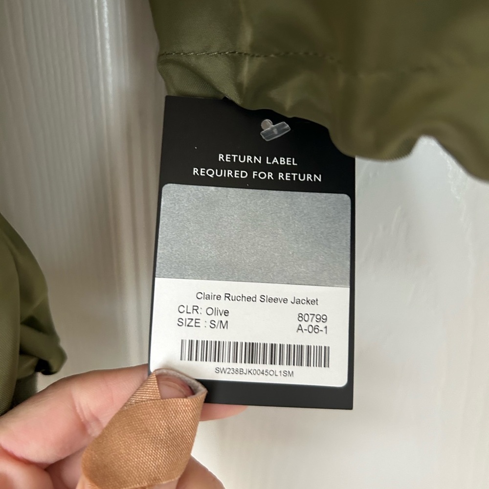 Storets Claire Rouched Sleeve Jacket - Picture 7 of 7